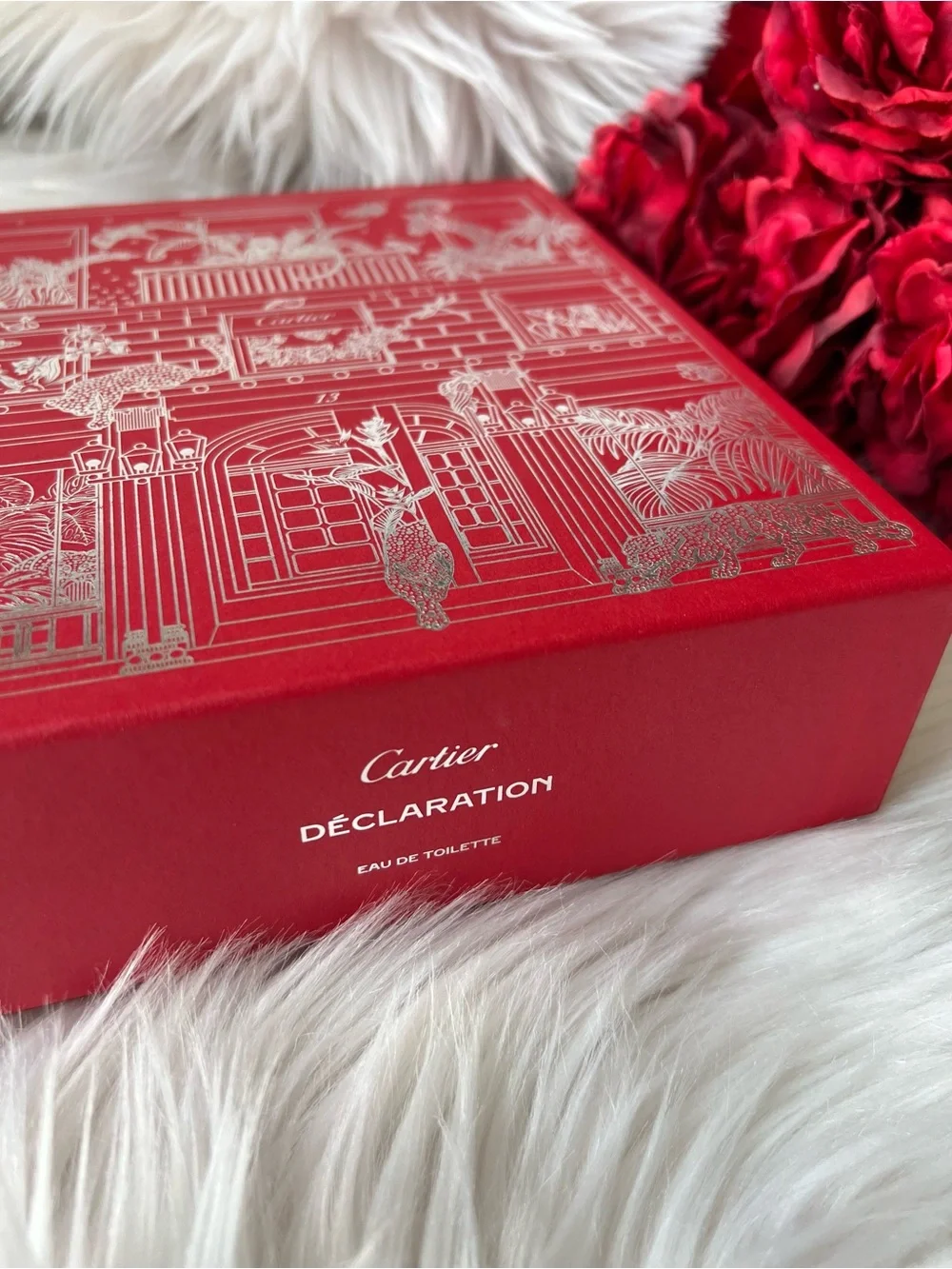 New Cartier Declaration Red Gift Box